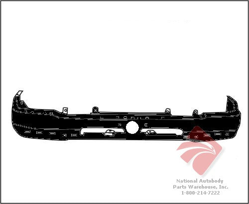 2003-2007 Chevrolet Silverado 1500/1500 Classic Base/LS/LT/LS/LT Front Bumper Face Bar W/O Cap - GM1002821-Partify-Painted-Replacement-Body-Parts