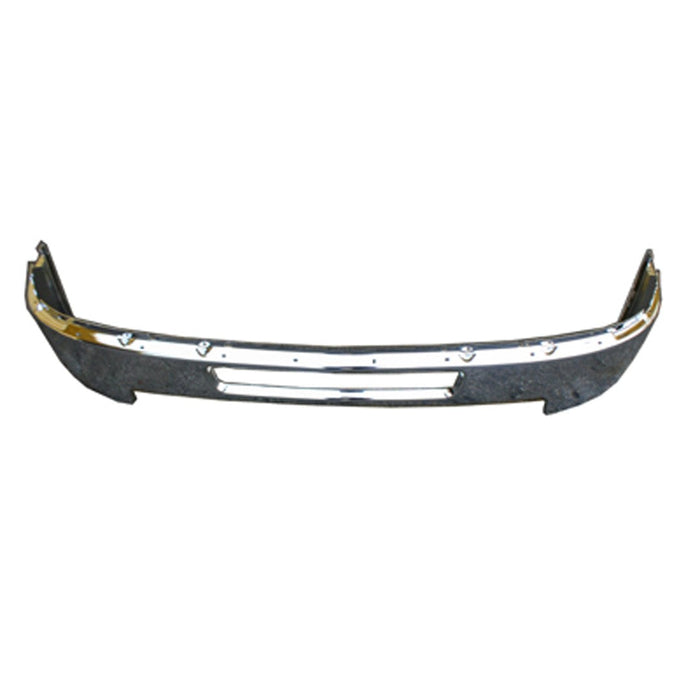 2011-2014 CAPA Certified Chevrolet Silverado 2500/3500 Front Bumper Face Bar W/O Fog Lamps Chrome - GM1002838C-Partify-Painted-Replacement-Body-Parts