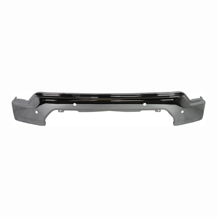 2019-2022 GMC Sierra 1500/1500 Limited Front Bumper Face Bar W/O Max Trailering Pkg W/Parking Assist Chrome - GM1002878-Partify-Painted-Replacement-Body-Parts