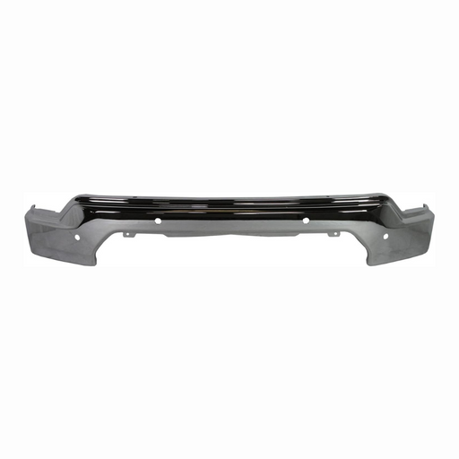 2019-2022 GMC Sierra 1500/1500 Limited Front Bumper Face Bar W/O Max Trailering Pkg W/Parking Assist Chrome - GM1002878-Partify-Painted-Replacement-Body-Parts