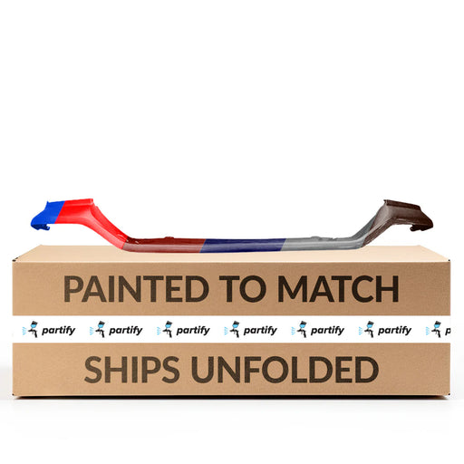 2016-2019 GMC Sierra 1500 OEM Front Upper Bumper - 23496760-Partify-Painted-Replacement-Body-Parts