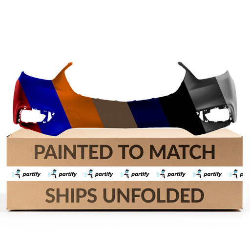 2017-2022 Buick Encore CAPA Certified Front Upper Bumper W/O Fog Lamps W/O Parking Aid Sensors - GM1014127C-Partify-Painted-Replacement-Body-Parts