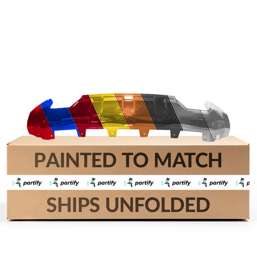 2016-2019 GMC Sierra 1500/1500 Limited SLE/SLE/SLT CAPA Certified Front Lower Bumper W/O All Terrain Pkg - GM1015121C-Partify-Painted-Replacement-Body-Parts