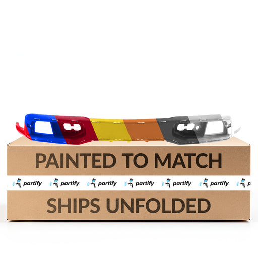 2019-2022 Chevrolet Silverado 1500/1500 LTD High Country/LTZ CAPA Certified Front Lower Bumper W/Parking Sensors - GM1015161C-Partify-Painted-Replacement-Body-Parts