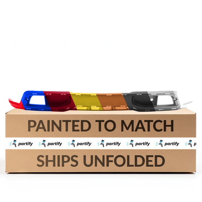 2019-2022 Chevrolet Silverado 1500/1500 LTD LTZ Front Lower Bumper W/Skid Plate W/O Tow Hook W/O Towing - GM1015169-Partify-Painted-Replacement-Body-Parts