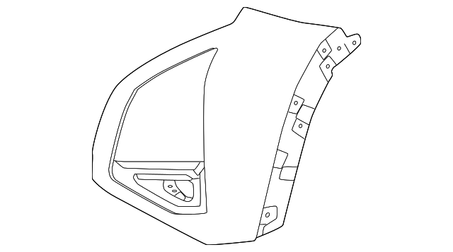 Chevrolet Equinox Front Bumper ACTIV - GM1016124