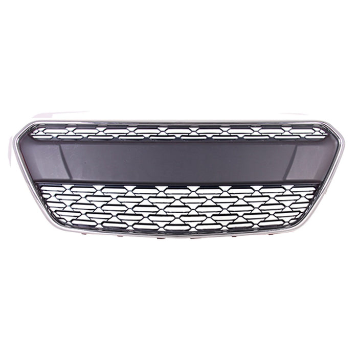 2016-2018 Chevrolet Spark LT Front Bumper Grille W/Chrome Trim - GM1036183-Partify-Painted-Replacement-Body-Parts
