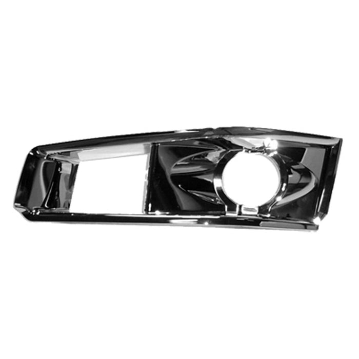 2008-2013 Cadillac CTS 3.0L/3.6L/Base/Coupe/Luxury/Performance/Premium Front Driver Side Bumper Insert Fog Lamp Bezel W/Hid H/Lamps - GM1038112-Partify-Painted-Replacement-Body-Parts