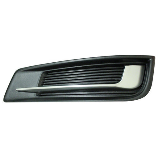 2013-2017 Cadillac XTS Front Driver Side Bumper Insert Outer Grille W/O Daytime Running Lamps - GM1038153-Partify-Painted-Replacement-Body-Parts