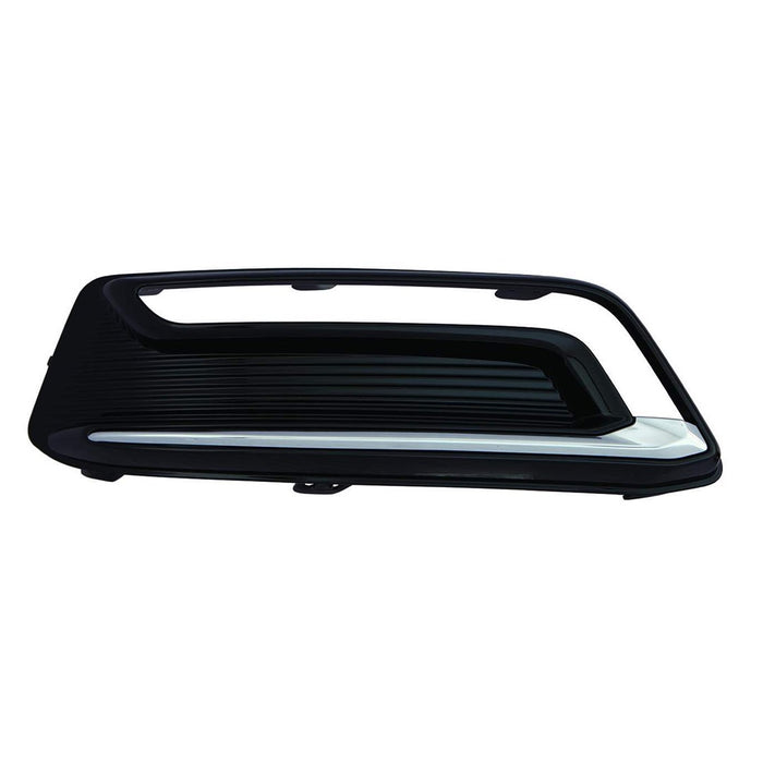 2014-2016 Chevrolet Impala LTZ Front Driver Side Bumper Insert W/Daytime Running Lamps Outer Grille - GM1038166-Partify-Painted-Replacement-Body-Parts