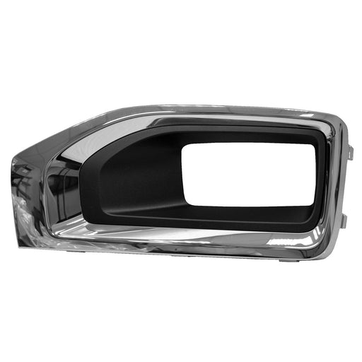 2015-2020 GMC Yukon/Yukon XL Front Driver Side Bumper Insert Fog Lamp Bezel W/Fog Lamps Chrome - GM1038187-Partify-Painted-Replacement-Body-Parts