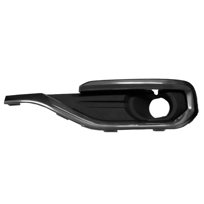 2017-2019 GMC Acadia Front Driver Side Bumper Insert Fog Lamp Bezel W/Fog Lamps - GM1038208-Partify-Painted-Replacement-Body-Parts