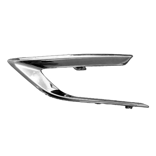 2016-2018 Chevrolet Cruze Premier Front Driver Side Bumper Insert W/O Rs Pkg Outer Grille Trim Chrome Hatchback/Sedan - GM1038213-Partify-Painted-Replacement-Body-Parts