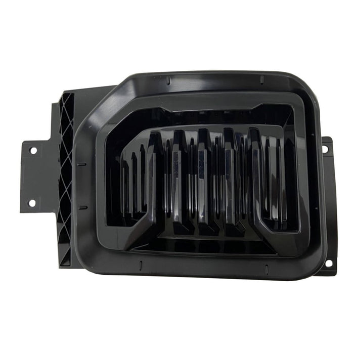 2020-2023 GMC Sierra 2500/3500 Front Driver Side Bumper Insert Fog Lamp Opening Cover W/O Fog Lamps - GM1038284-Partify-Painted-Replacement-Body-Parts