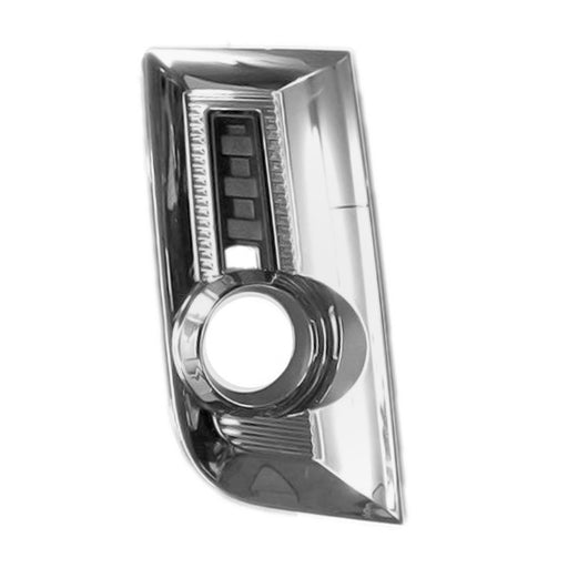 2010-2015 GMC Terrain Front Passenger Side Bumper Insert Fog Lamp Bezel - GM1039123-Partify-Painted-Replacement-Body-Parts