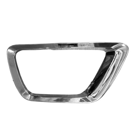 2015-2020 Chevrolet Colorado Front Passenger Side Bumper Insert Fog Lamp Bezel W/O Appearance Pkg Chrome - GM1039175-Partify-Painted-Replacement-Body-Parts