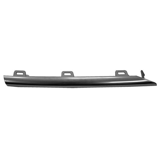 2013-2014 Cadillac ATS Base/Luxury/Performance/Premium/Premium Sport Front Passenger Side Bumper Insert Chrome Molding Sedan - GM1039179-Partify-Painted-Replacement-Body-Parts