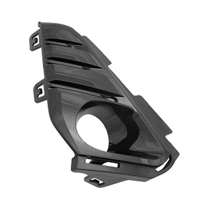 2018-2021 GMC Terrain Denali/SLT Front Passenger Side Bumper Insert Fog Lamp Bezel W/Fog Lamps - GM1039212-Partify-Painted-Replacement-Body-Parts