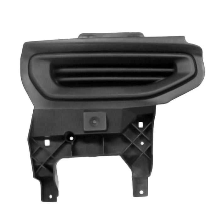 2016-2019 GMC Sierra 1500/1500 Limited Front Passenger Side Bumper Insert Chrome Bumper Fog Lamp Opening Cover W/O Fog Lamps Textured - GM1039224-Partify-Painted-Replacement-Body-Parts