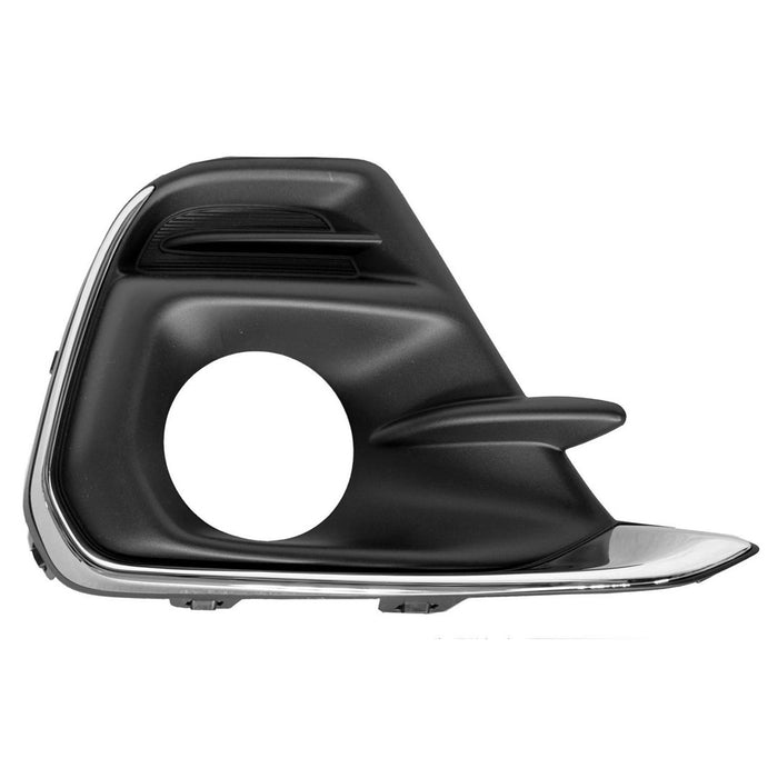 2016-2018 Chevrolet Spark LS/LT Front Passenger Side Bumper Insert Fog Lamp Bezel W/Fog Lamps - GM1039240-Partify-Painted-Replacement-Body-Parts