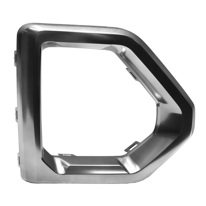 2019-2022 GMC Sierra 1500/1500 Limited AT4 Front Passenger Side Bumper Insert Fog Lamp Bezel Trim W/Fog Lamps Extended Cab Pickup - GM1039259-Partify-Painted-Replacement-Body-Parts