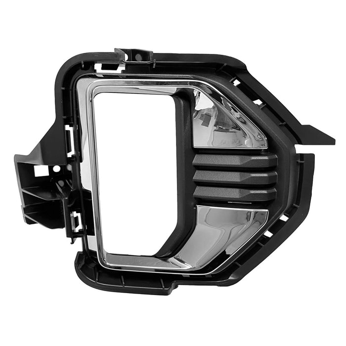 2021-2022 GMC Canyon AT4 Front Passenger Side Bumper Insert Fog Lamp Bezel Non-Chrome - GM1039276-Partify-Painted-Replacement-Body-Parts