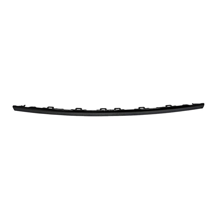 GMC Acadia Front Bumper Molding Gloss Black - GM1044169