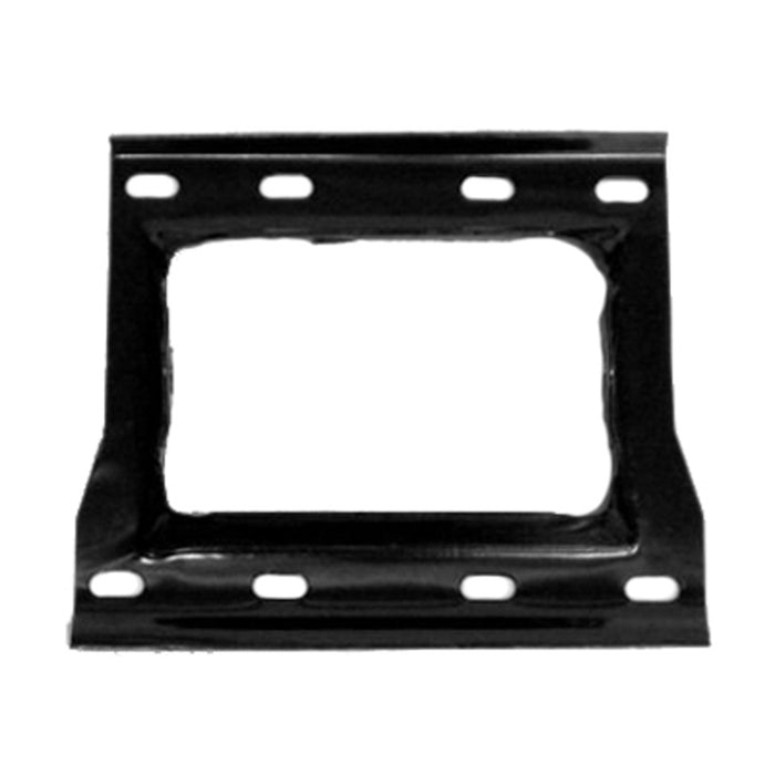 1996-2002 Chevrolet Express 1500/2500/3500/GMC Savana 1500 Front Driver Side Bumper Bracket Impact Bar Bracket Late Design - GM1066122-Partify-Painted-Replacement-Body-Parts