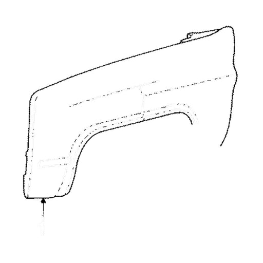 Chevrolet/GMC Suburban/Tahoe/Yukon/Yukon XL Radar Wave Sensor Bracket Grille - GM1074103