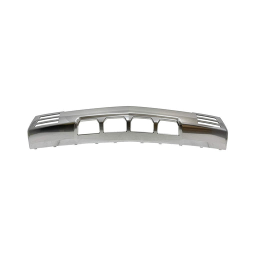 Chevrolet Silverado 1500 Front Bumper Valance Satin Chrome With Max Tow Open Lower Slots - GM1095248
