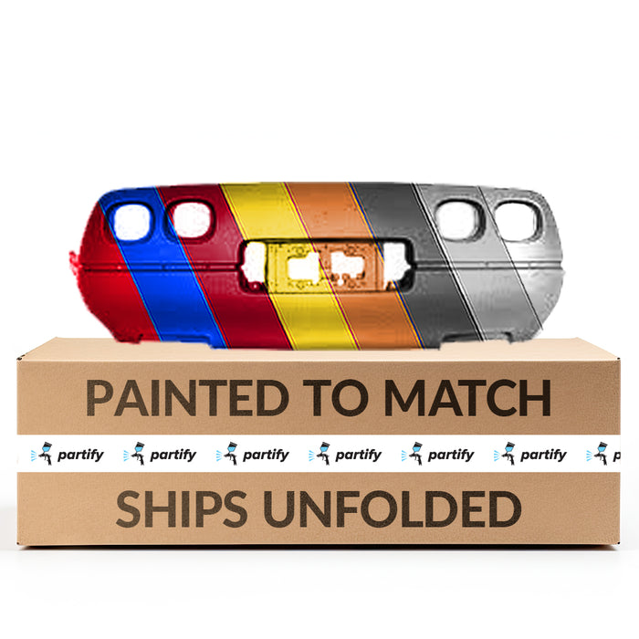 1984-1996 Chevrolet Corvette Rear Bumper Square Lamps Std - GM1100133-Partify-Painted-Replacement-Body-Parts