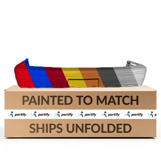 1987-1996 Chevrolet Beretta Base/GT Rear Bumper W/O Separate Molding - GM1100210-Partify-Painted-Replacement-Body-Parts