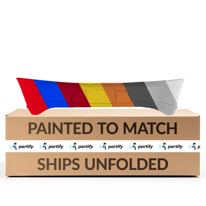 1995-1999 Chevrolet Cavalier CAPA Certified Rear Bumper W/Z24 - GM1100509C-Partify-Painted-Replacement-Body-Parts