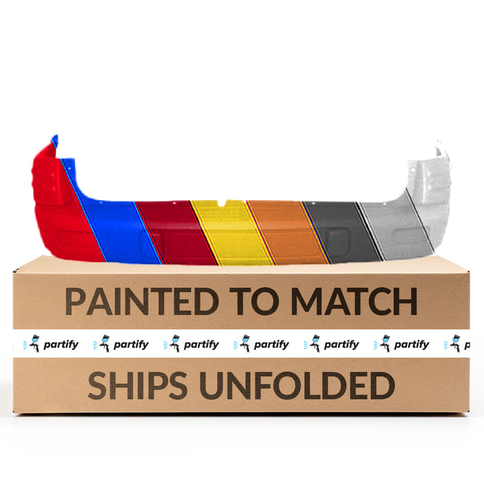 1997-2000 Pontiac Montana/Trans Sport Base Rear Bumper - GM1100543-Partify-Painted-Replacement-Body-Parts