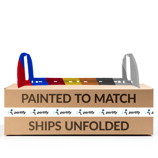 1997-1999 Cadillac DeVille Rear Bumper Upper - GM1100544-Partify-Painted-Replacement-Body-Parts