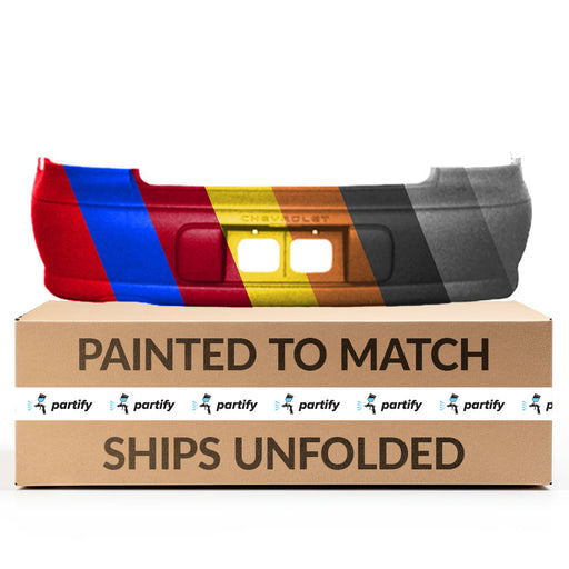 1997-2003 Chevrolet Malibu/Malibu Classic Rear Bumper - GM1100550-Partify-Painted-Replacement-Body-Parts