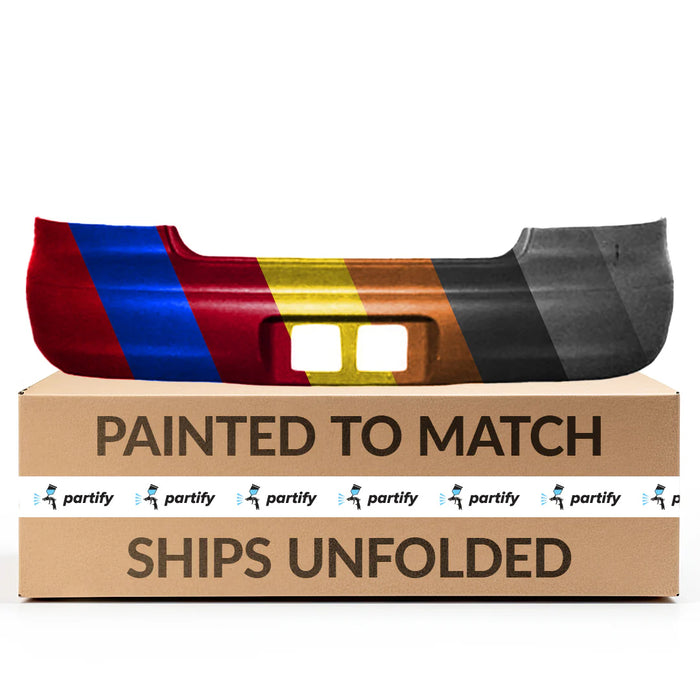 1998-2002 Chevrolet Prizm Rear Bumper - GM1100561-Partify-Painted-Replacement-Body-Parts