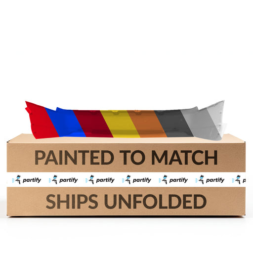 2000-2004 Cadillac Seville CAPA Certified Rear Bumper W/Ultrasonic Proximity Sensor - GM1100589C-Partify-Painted-Replacement-Body-Parts