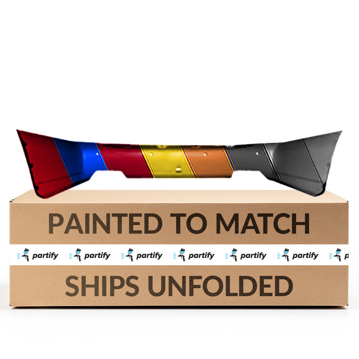 2000-2005 Cadillac DeVille Base/DHS CAPA Certified Rear Bumper W/Proximity Sensor - GM1100599C-Partify-Painted-Replacement-Body-Parts