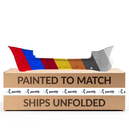 2001-2005 Pontiac Montana Rear Bumper W/O Back Up Sensor - GM1100620-Partify-Painted-Replacement-Body-Parts