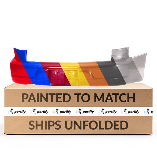 2000-2002 Chevrolet Cavalier Base/LS/LS Sport CAPA Certified Rear Bumper - GM1100621C-Partify-Painted-Replacement-Body-Parts