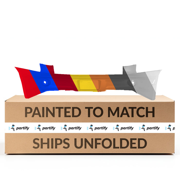 2000-2005 Pontiac Sunfire Rear Bumper W/Filler Panel To Lamps 4 Door Sedan - GM1100624-Partify-Painted-Replacement-Body-Parts