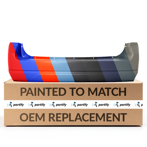 2002-2007 Buick Rendezvous CAPA Certified Rear Bumper W/O Proximity Sensor - GM1100645C-Partify-Painted-Replacement-Body-Parts