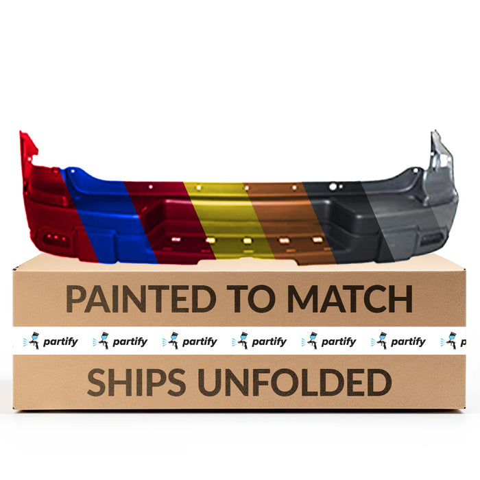 2002-2007 Chevrolet Trailblazer Rear Bumper - GM1100663-Partify-Painted-Replacement-Body-Parts