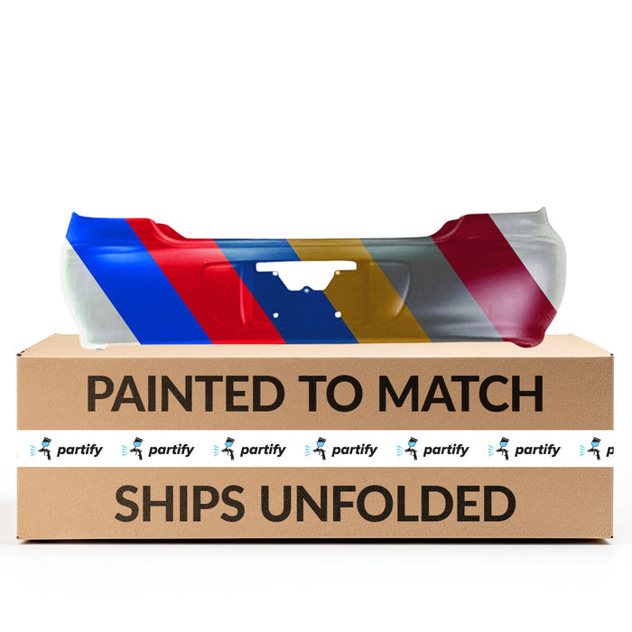 2005-2008 Buick Allure/LaCrosse CX/CXL/CXS Rear Bumper W/O Chrome Pkg W/O Object Sensor - GM1100710-Partify-Painted-Replacement-Body-Parts