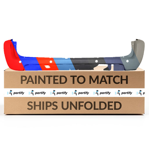 2005-2009 Chevrolet Uplander Rear Upper Bumper With Sensor Holes - GM1100716-Partify-Painted-Replacement-Body-Parts