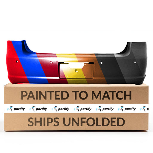 2006-2009 Buick Lucerne Rear Bumper With Sensor Holes - GM1100774-Partify-Painted-Replacement-Body-Parts