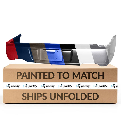 2006-2011 Cadillac DTS Rear Bumper Without Sensor Holes - GM1100777-Partify-Painted-Replacement-Body-Parts