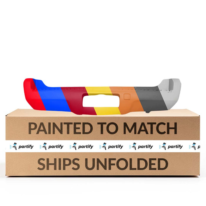 2007-2014 Chevrolet Suburban Rear Bumper Without Sensor Holes - GM1100788-Partify-Painted-Replacement-Body-Parts