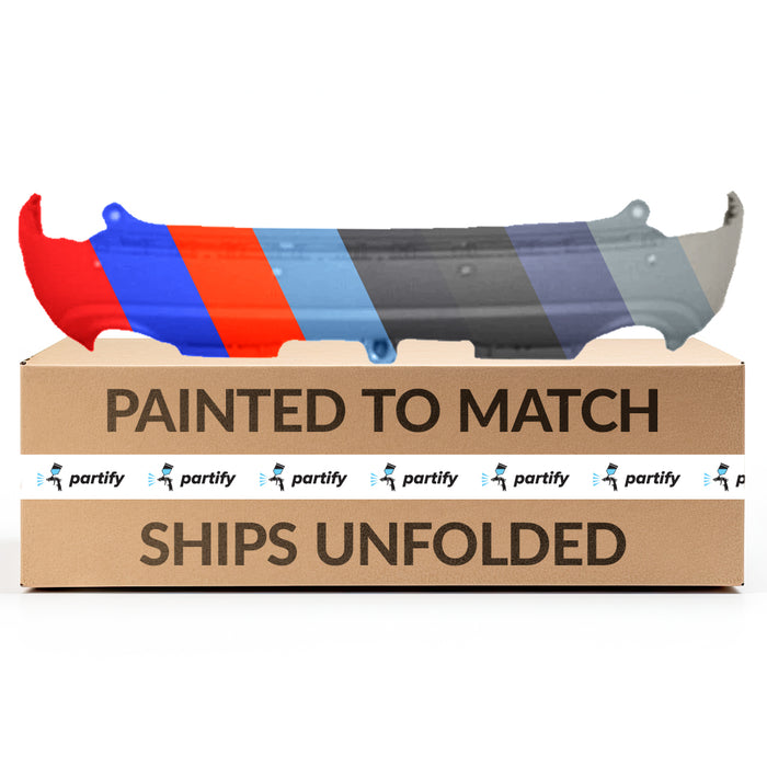 2008-2012 Buick Enclave Rear Bumper With Sensor Holes - GM1100810-Partify-Painted-Replacement-Body-Parts